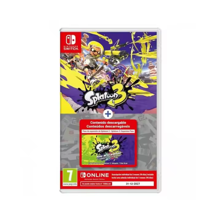 Splatoon 3 + Expansion Pass + 3 meses NSO Switch - 1