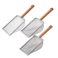 Shovel De Arena Para Gatos En Acero Inoxidable Herramienta De Limpieza Duradera Para Mascotas Adecuada Para Gatos Perros Lirios Y Gatos Jóvenes - details 0