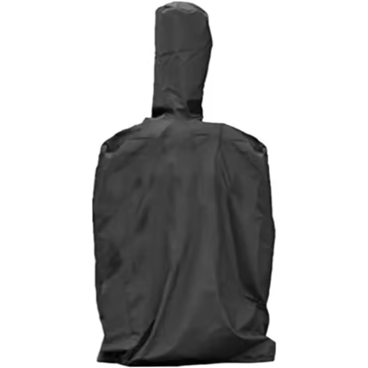 Funda impermeable para horno de pizza - Resistente al agua - Resistente al polvo - Impermeable - Funda protectora - Jardín exterior - Muebles de jardín - Barbacoa - Utensilios de cocina - Funda Oxford impermeable - Negra - 1