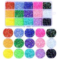 Kit De 3500 Piezas De Rhinestones De Colores Y Brillo Para Uñas Con Fondo Plano Resina Redonda Accesorios Para Decoración De Arte De Uñas DIY - details 7