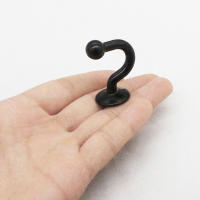 Gancho De Acero Para Colgar En La Pared Organizador De Cinturones Y Correas En Color Negro Y Blanco Accesorios Para Cocina - details 6