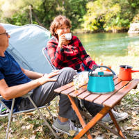 Hervidor De Agua Portátil De Silicona Plegable Para Camping Viajes Senderismo Cocina Deporte Al Aire Libre 1L Capacidad - details 1