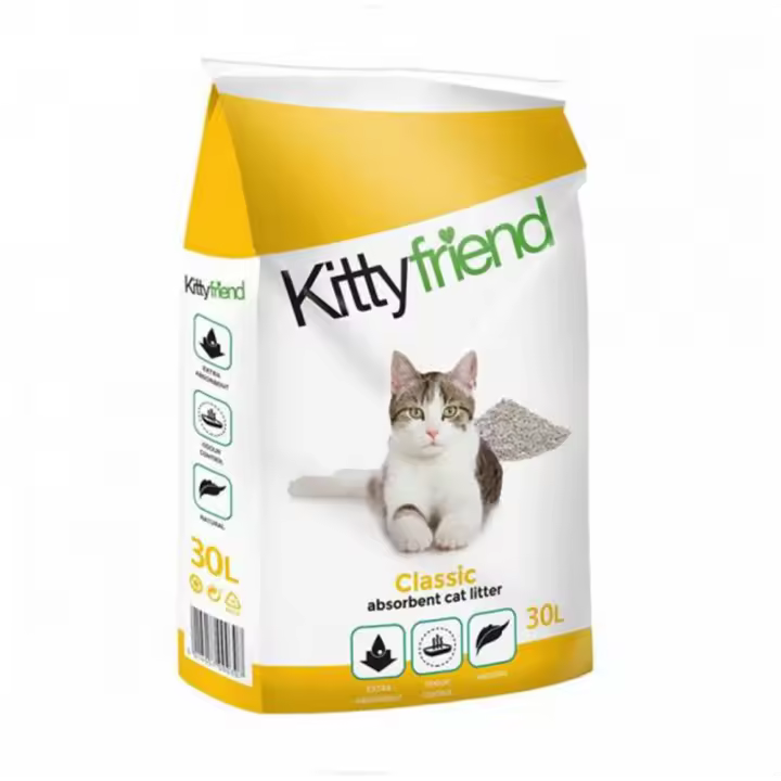 Sanicat Classic Kitty Friend Arena Para Gatos Sin Perfume 30 L - 1