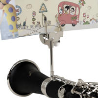 Soporte De Música Portátil Para Instrumentos De Viento Como Clarinete Trombón Y Saxofón Alto Pieza De Repuesto Fuerte Para Partituras - details 4