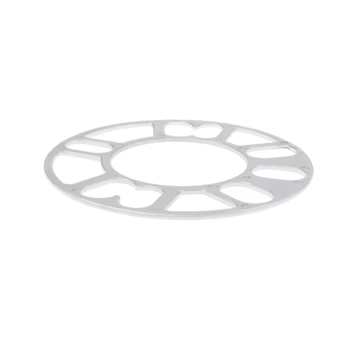Espaciador De Rueda De Coche De Aluminio Fundido 3/5/6/8/10mm Accesorios De Neumáticos Adaptador De Placa De Chapa - 1