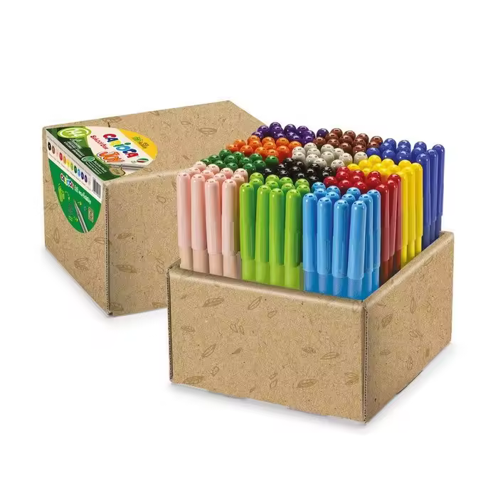 UNIVERSAL ROTULADOR CARIOCA JOY 144 COLORES SURTIDOS JOY 15x15x15 Cms. - 1