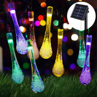 Iluminación De Jardín Exterior Decorativa Navidad IP65 8 Modos 20/50/100 LEDS Cadena Solar Luces De Fiestas Para Calle Jardín Decoración De Navidad - details 19