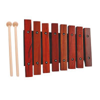 Xilofón De Madera Con 8 Notas Instrumento Musical De Percusión Incluye 2 Palillos De Madera Birch Y Pine Tamaño Compacto - details 0