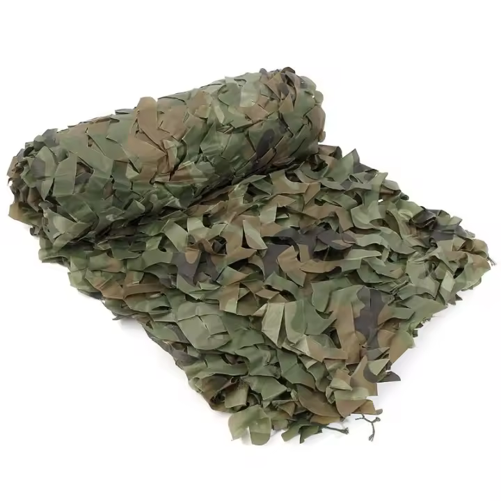 Malla De Camuflaje 6x4m 2x3m Red De Sombra Para Jardín Camping Caza Protección Solar Caravana Teléfono Móvil Fabricada En China - 1
