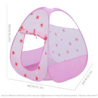Carpa Para Niños Casa De Juegos Interior Y Exterior Plegable Decorada Juguetes Regalo De Navidad Para Niñas Edad Recomendada 0-3 Años Material De Tela Origen China - details 3