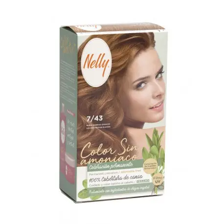 NELLY COLOR SIN AMONIACO 7/43 RUBIO COBRIZO - 1