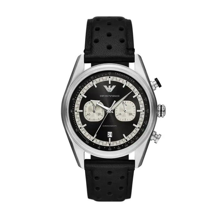 Emporio Armani RelojPRO-PLANET LEATHER， BLACK，QUARTZ/CHRONO AR11635 - 1