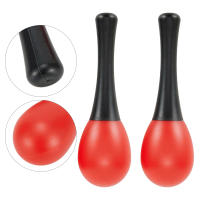 Maracas De Plástico 2X Instrumentos Musicales De Percusión Juguetes Para Grupos Escolares Y Sensory Hammer Rattle Shaker - details 5