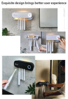 Nuevo Porta Cepillo De Dientes UV Con Secado Automático Y Esterilizador Inteligente Para Baño Pared Montada Recargable Secado Rápido - details 15