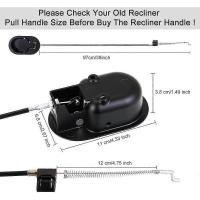 Aluminum Alloy Sofa Cable 96cm Handle Recliner Replacement Universal Armchair Spare Parts Easy Installation For Sofa Recliner Recliner Relax Chair - B - details 1