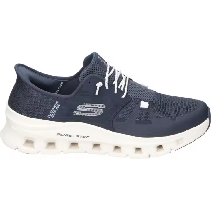 SKECHERS | Zapatillas Skechers Slip-ins Glide-Step Pro para Hombre – Deportivas en Color Azul Marino – Sneakers sin Cierres – Slip Ins – Fácil de Poner y Quitar – Memory Foam – Apto para Lavadora – Modelo 232930-NVY - 1