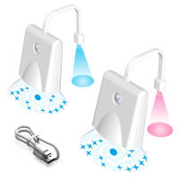 Lámpara De Proyección LED Para Baño Con Activación Por Movimiento Y 10 Colores Impermeable Iluminación Nocturna Decorativa - details 2