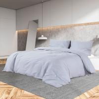 vidaXL Juego de Funda Nórdica Microfibra Ligera 260x220 cm Cama Color Antracita,  Azul,  Blanco y mas - details 4