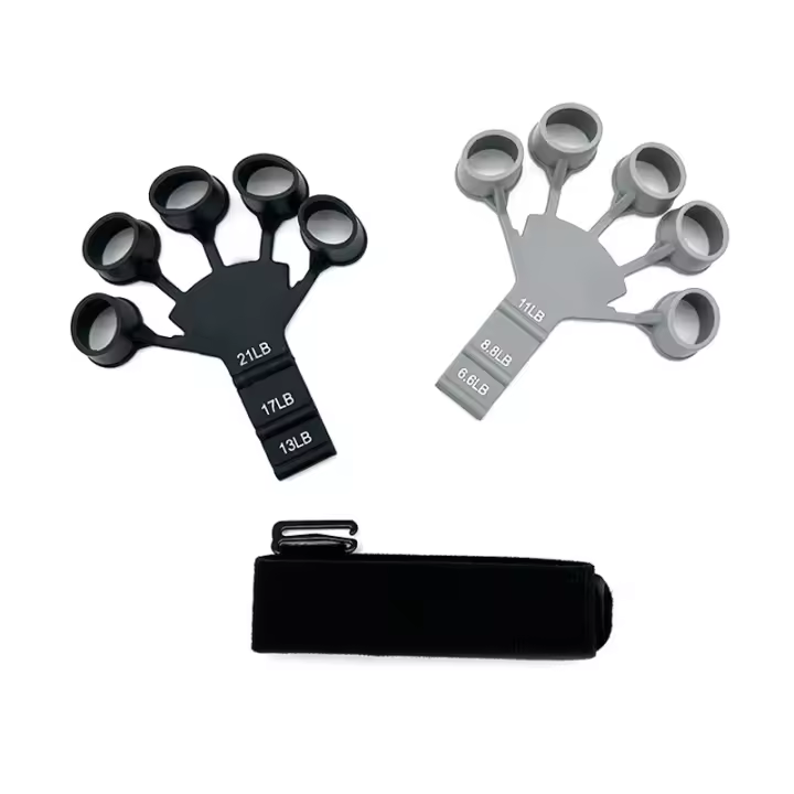 1pcs Gripster De Silicona Entrenador De Agarre Para Mano Y Dedos Ejercicio De Fitness Y Deporte Para Hombres Y Mujeres - 1
