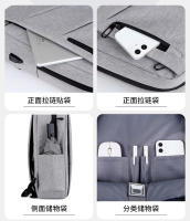 Mochila para hombre, bolso para portátil de 17 pulgadas, mochila informal de negocios de 15,6 pulgadas, mochila para hombre - details 6
