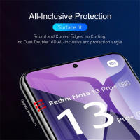 Protector De Pantalla Hydrogel Film 3pcs Para Xiaomi Redmi Note 13 14 12 11 10 9 8 7 pro plus 14S 12S 11S 10S Anti-Scratch HD Resistente Al Agua Y Huellas - details 3