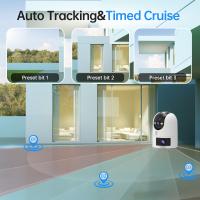Cámara PTZ 4K IP Exterior Impermeable Con Lente Dual 5G WiFi Seguridad Vigilancia De Video Monitorización De Bebé Auto Tracking - details 9