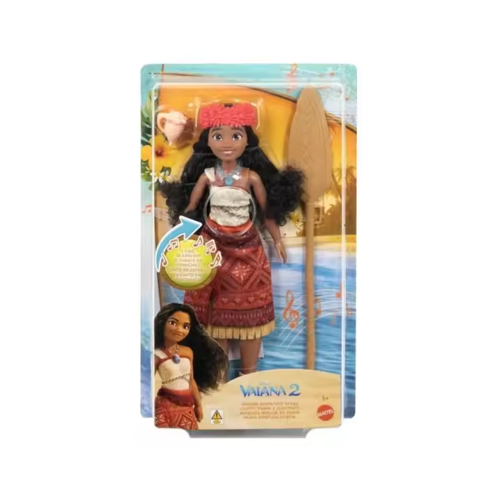 Princesas Disney Muñeca Musical Vaiana 2 Mattel JBT62 - 1