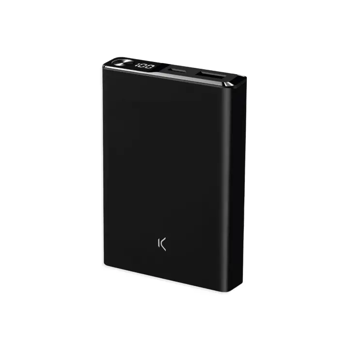 Ksix powerbank magsafe 10000mah 22.5w pd + 15w wireless + cable usb-a a usb-c - color negro - 1