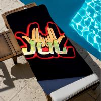 Toalla De Playa Grande De Secado Rápido Para Gimnasio Y Camping Deportes Toalla De Baño Suave Y No Tejida Para Viajes Regalo Para Cantante Y Rapper J-Jul I-inarretableS - details 6