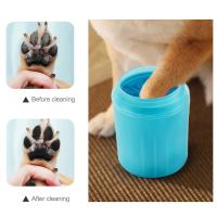 Copa De Limpieza Para Pies De Mascotas De Silicona Suave Herramienta De Masaje Portátil Para Perros Y Gatos Suministros De Limpieza De Baño - details 9