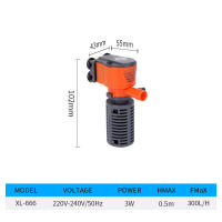 Filtro De Acuario 3 En 1 Bomba De Agua Submersible Para Pequeño Acuario Y Tanque De Peces Con Oxígeno AC220-240V Mini - details 7