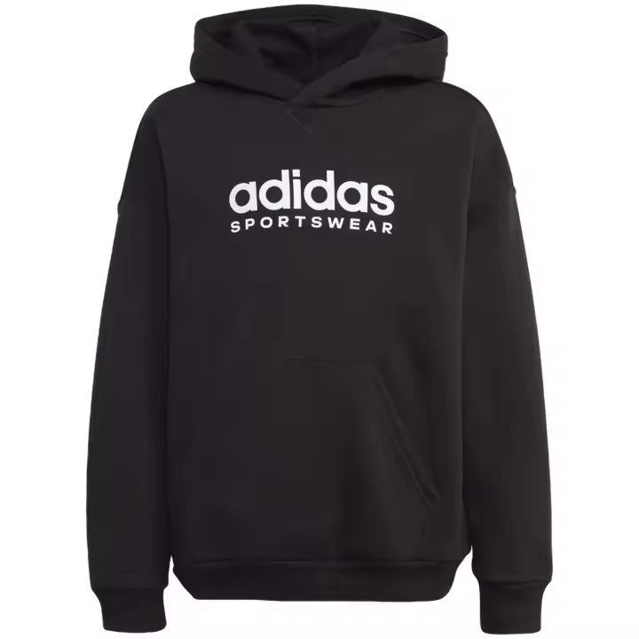 Sudadera con Capucha Adidas  para niños en color negro - 1