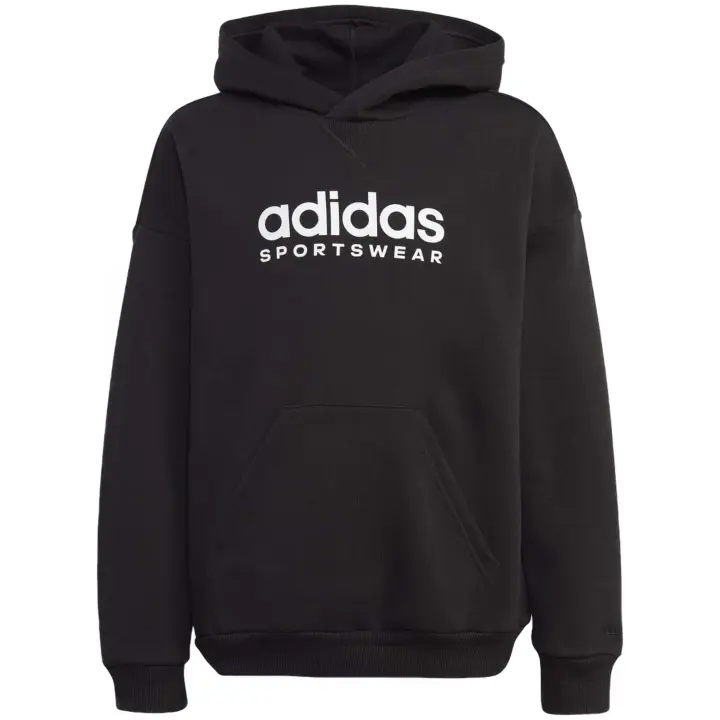 Sudadera con Capucha Adidas  para niños en color negro - 1