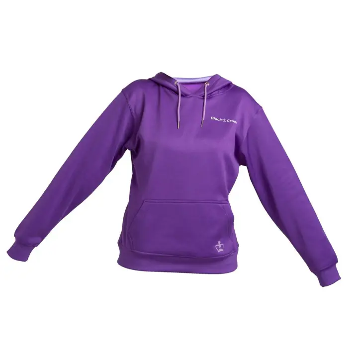 Black Crown - Sudadera Pádel Teide Morado - 100% Poliéster - Ligereza, movilidad y comodidad dentro de la pista - Transpirable - 1