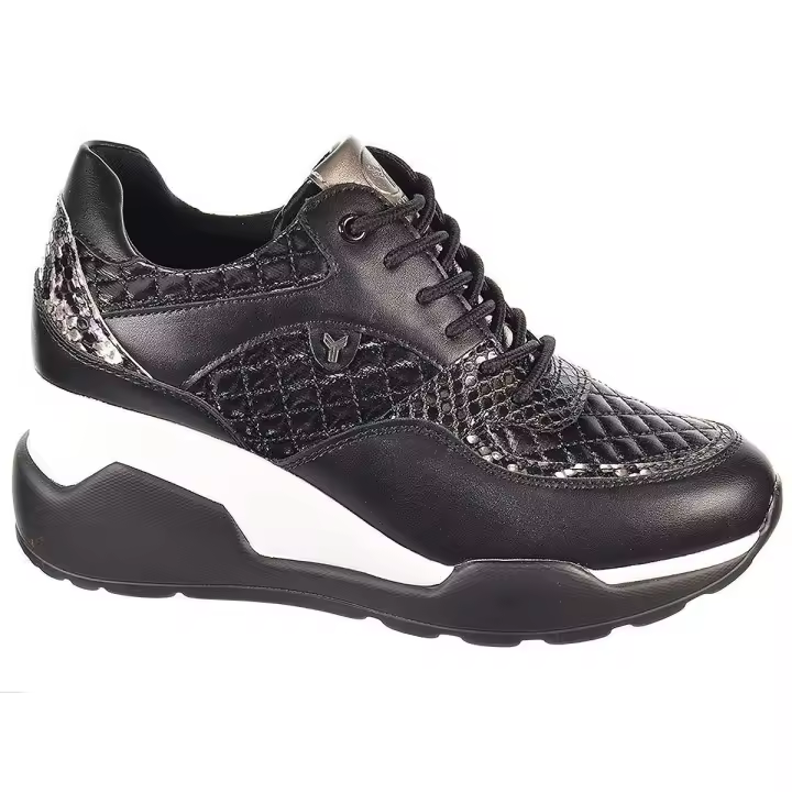 SIMONE YUMAS SNEAKER microfibra y textil con plantilla confort - 1
