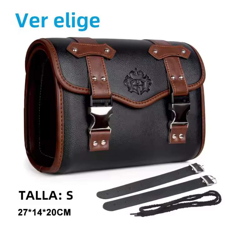 Bolsa De Herramientas Para Motocicleta ADNOH Rebel 250 500 1100 300 W400 W650 XL883L SR400 Estuche Lateral Retro PU - 1