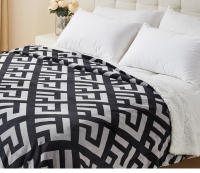 Manta Sherpa Con Borreguillo  - Edredón Sherpa Con Borreguillo Invieno Suave Camacolcha ideales para tu sofá o cama 130X160cm 160X220cm 220X240cm - details 18