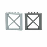 6PCS Bloques De Construcción 6x6 Puntos Marco De Soporte Columna De Pared Bloques Educativos Compatible Con 64448 Juguetes Para Niños De 6 a 12 Años - details 4