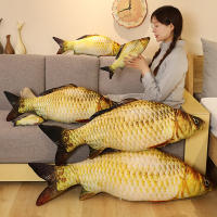 Muñeco De Peluche De Pecado Dorado 3D Simulación 30-80cm Almohada Creativa De Sofá Regalo Juguete De Animal Suave Para Niños Y Adultos - details 3