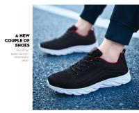 Zapatos De Correr Para Hombre Casual Transpirables Talla 39-46 Zapatillas De Tenis Ligeros Para Exteriores Y Caminar Con Cordones Mesh - details 17