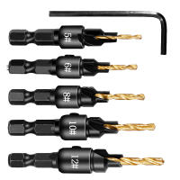Broca Conica De Alta Velocidad Para Madera Y Plástico Corte De Abrazaderas Universal Para Agujeros Pilotos Y Aluminio Herramienta De Carpintería - details 2