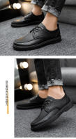 Zapatos Casuales De Cuero Para Hombre De Alta Calidad Moda Negocios Y Casual Zapatos De Negocio Clásicos De Lujo Versátiles Talla Verdadera Material De Suela De Goma - details 8