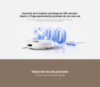 Official | Xiaomi Robot Vacuum H40, Aspirado y Fregado Antienredos con Recogida de Polvo de Gran Capacidad, Potente Ventilador de Succión de 10 000 Pa, Tecnología Antienredos Multidimensional, Batería de 5200 mAh, Bolsa para el Polvo de 4 L - details 8