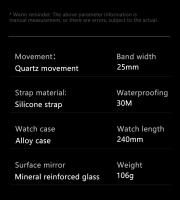 Reloj De Pulsera De Cuarzo Para Hombre LIGE Impermeable FOXBOX Marca Top Lujo Militar Deportivo Moda Cronógrafo Relogios Masculino Con Manos Luminosas Y Fase Lunar - details 4