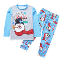 Conjunto De Pijamas Navideños Familiar 2023 Con Diseño De Payaso De Nieve Para Padres E Hijos Incluye Top Y Pantalones Adecuado Para Dormir En Familia - details 9