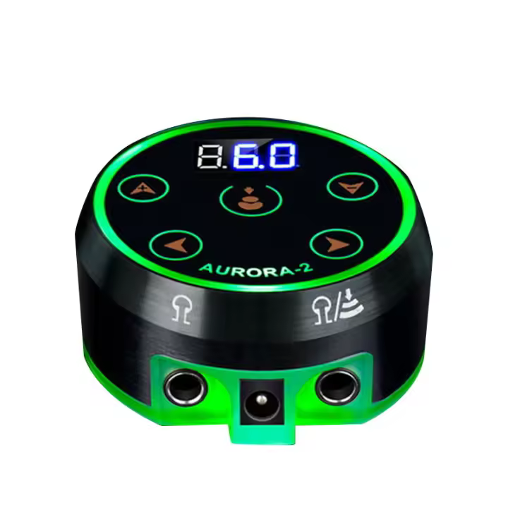 Aurora 2 Suministro De Energía Para Tatuaje Con Doble Salida Pantalla Táctil LCD Aurora 3 Upgrade Para Máquina De Tatuaje Y Pluma De Rotación - 1