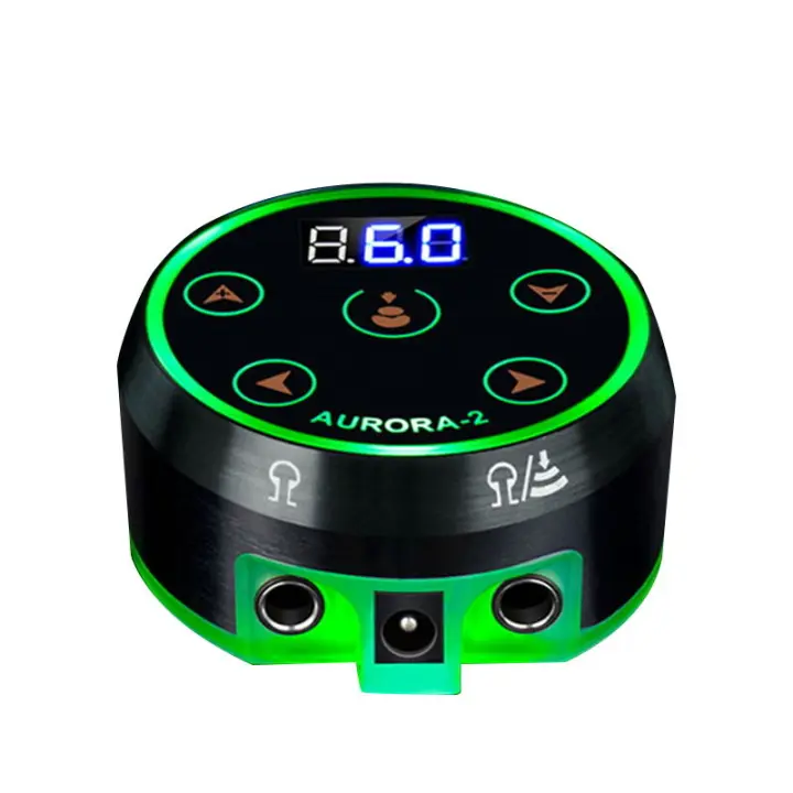 Aurora 2 Suministro De Energía Para Tatuaje Con Doble Salida Pantalla Táctil LCD Aurora 3 Upgrade Para Máquina De Tatuaje Y Pluma De Rotación - 1