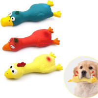 Juguetes Para Masticar De Goma No Tóxica Para Perros Pequeños Y Medianos Juguetes Interactivos Para Cachorros Con Squeaky De Pollo 6.6" Longitud Adecuado Para Tiny Tots - details 0