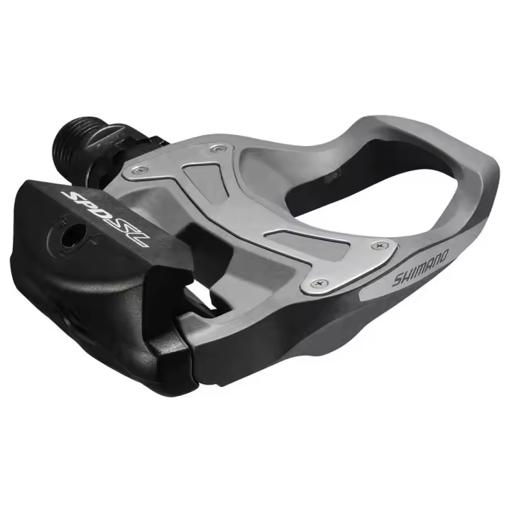 Shimano Pedales R550 Spd-sl Negro,Plateado - 1