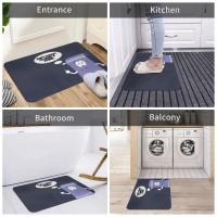 Alfombra De Entrada Antideslizante Para Baño Y Corredor Alfombrilla De Piso Moderna Para Hogar Y Hotel Alfombra Lavable De Poliéster 100% - details 7